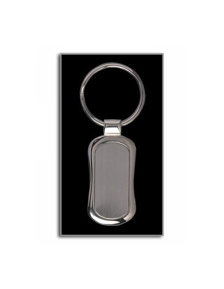 Metalinis raktų pakabukas Present