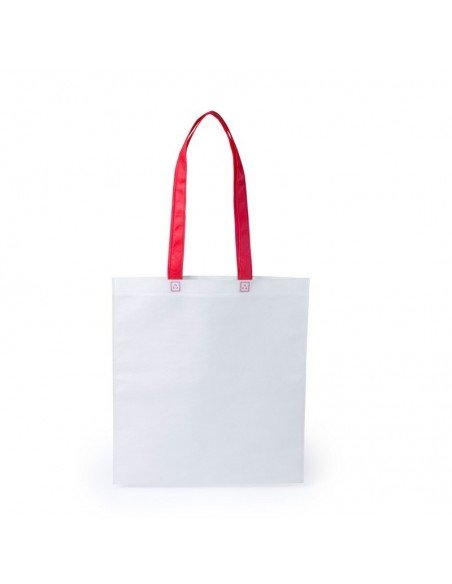 Neaustiniai krepšiai spalvotomis rankenomis