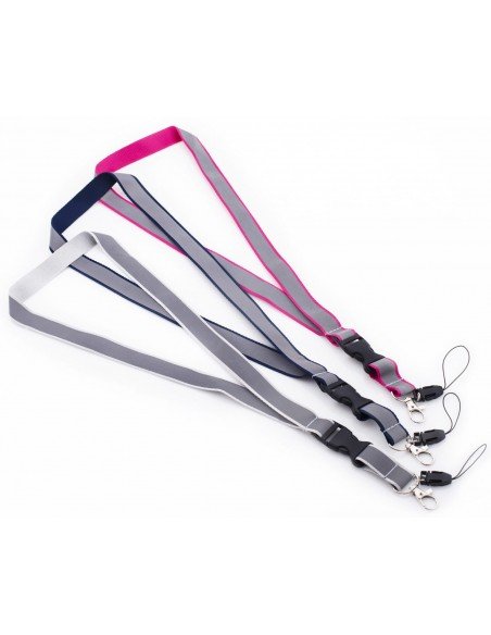 Atšvaitinės kaklajuostės 20mm Atšvaitinės kaklajuostės 20mm