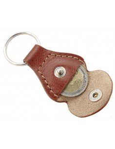 Odinis raktų pakabukas su dėklu monetai 2