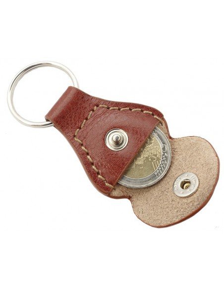 Odinis raktų pakabukas su dėklu monetai