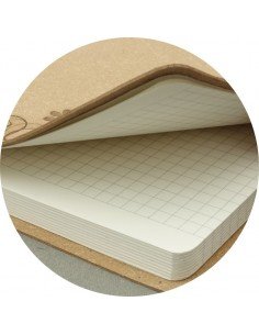 Užrašų knygelė su naturalios odos viršeliu 2