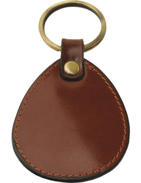 Natūralios odos raktų pakabukas 589045