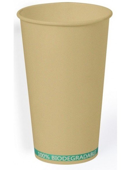 Biologiškai skaidūs plastikiniai puodeliai 500ml Biologiškai skaidūs plastikiniai puodeliai 500ml
