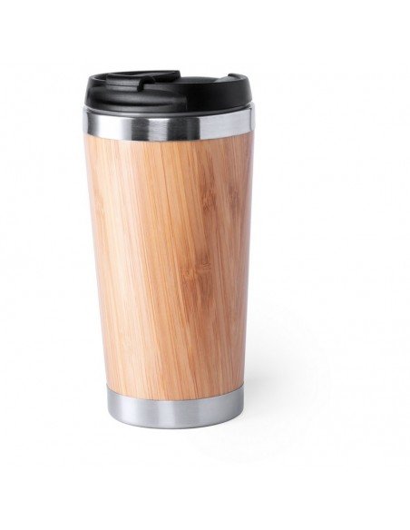 Termopuodeliai bambukiniu paviršiumi 450ml