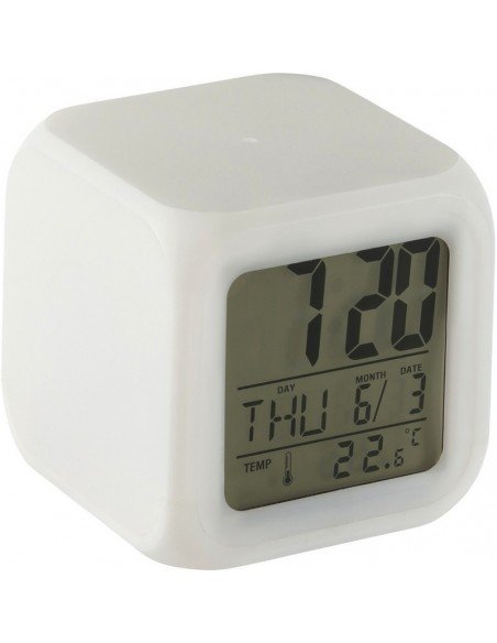 Šviečiantis laikrodis-žadintuvas