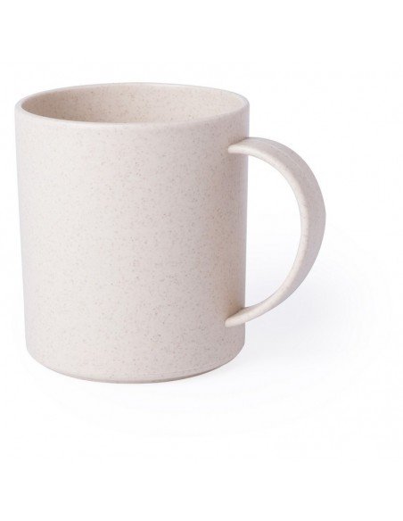 Plastikiniai puodeliai su bambuko pluoštu 320ml