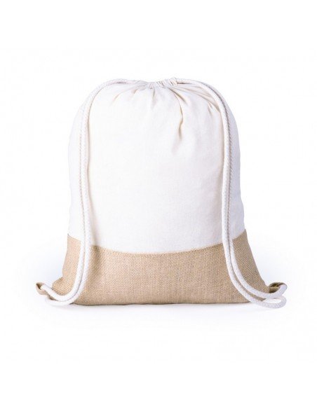 Medvilnės ir džiuto kuprinės