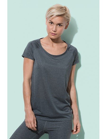 Moteriški sportiniai marškinėliai Perf Raglan