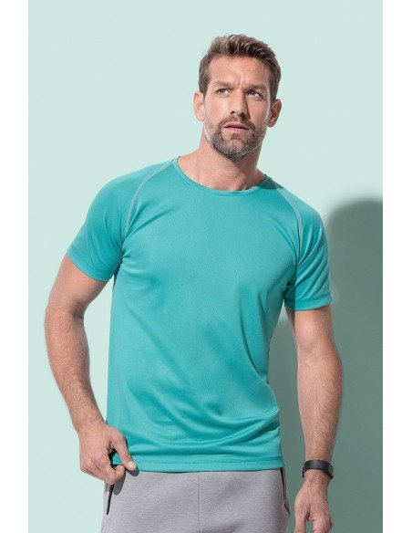 Vyriški sportiniai marškinėliai Raglan