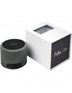 Fiber wireless charging Bluetooth speaker 2