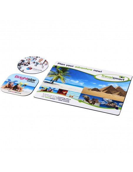 Brite-Mat mouse mat and coaster set combo 1