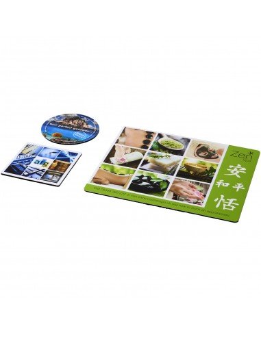 Q-Mat mouse mat and coaster set combo 1