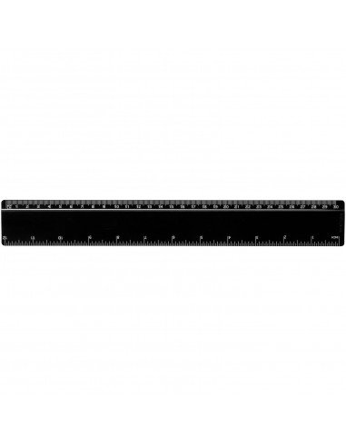 Terran 30 cm ruler from 100% recycled plastic