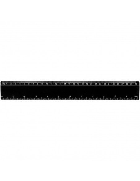 Terran 30 cm ruler from 100% recycled plastic