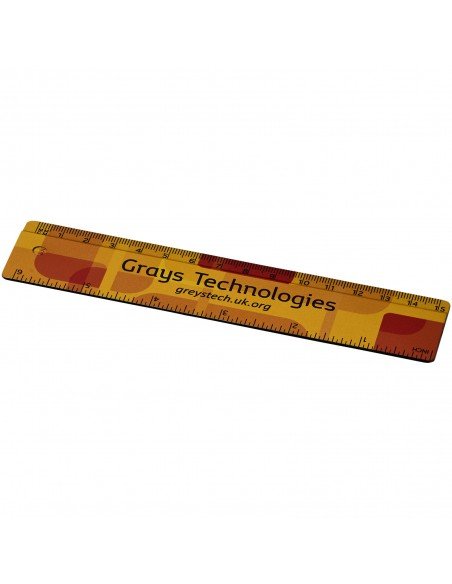 Terran 15 cm ruler from 100% recycled plastic