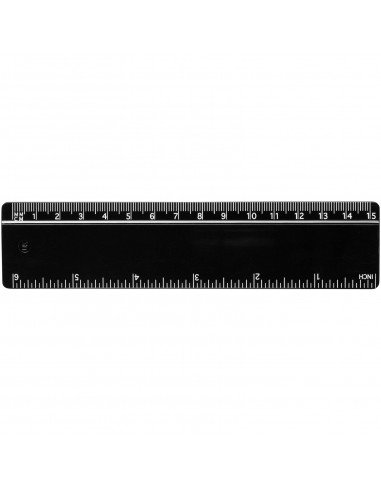 Terran 15 cm ruler from 100% recycled plastic