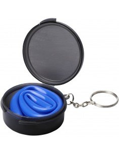 Rhine reusable silicone straw keychain 2