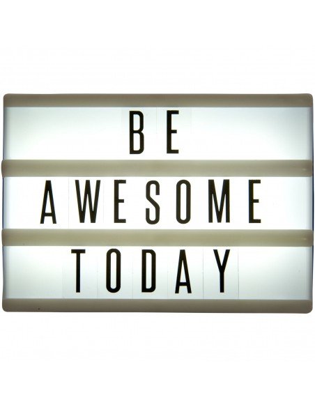 Cinema decorative lightbox medium