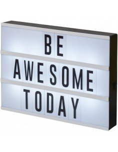 Cinema decorative lightbox large 2