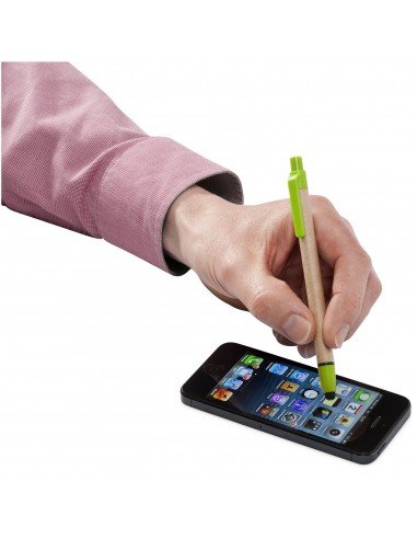 Planet recycled stylus ballpoint pen