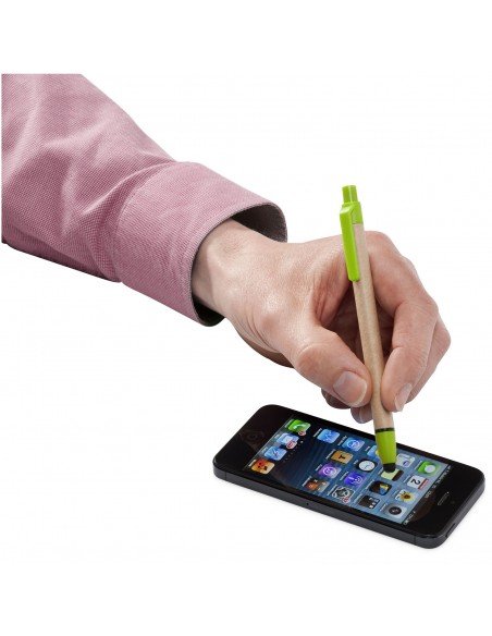 Planet recycled stylus ballpoint pen