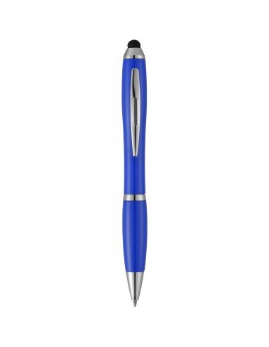 Nash stylus ballpoint pen with coloured grip