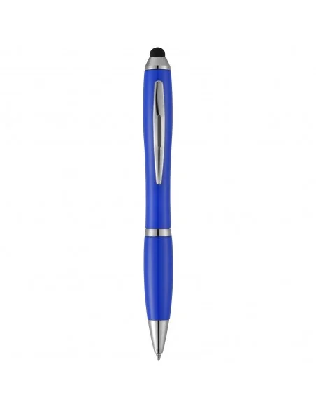 Nash stylus ballpoint pen with coloured grip