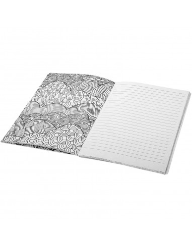 Doodle colouring notebook