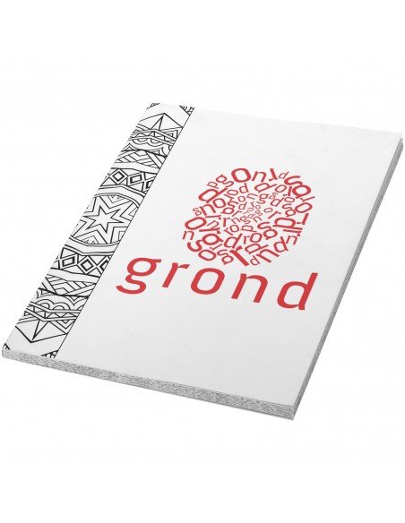 Doodle colouring notebook