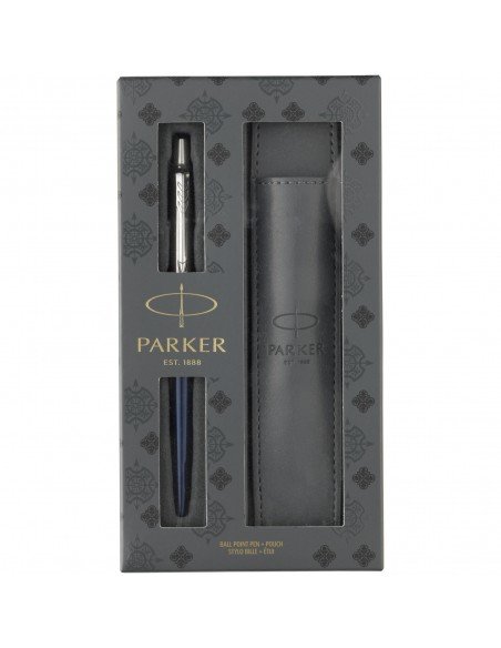 Jotter royal blue gift set with pen and pouch