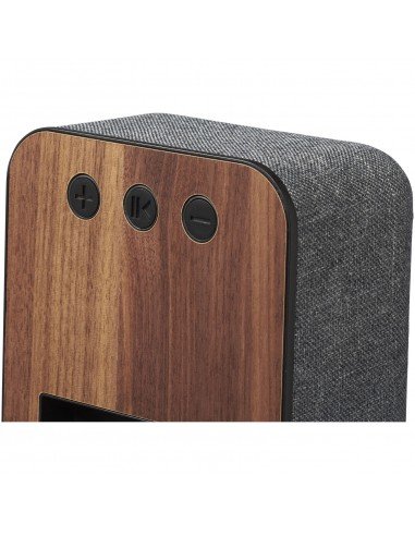 Shae fabric and wood Bluetooth speaker