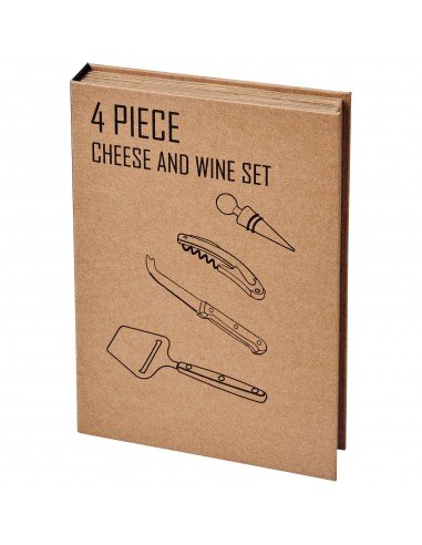 Reze 4-piece wine and cheese gift set
