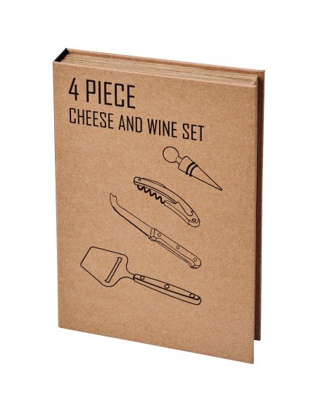 Reze 4-piece wine and cheese gift set