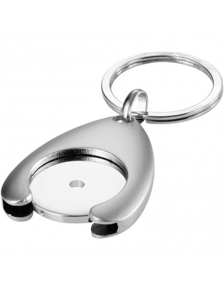 Trolley coin holder keychain