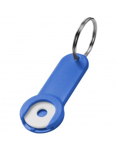 Shoppy coin holder keychain
