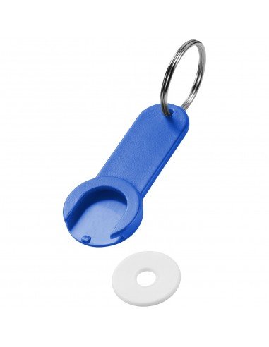 Shoppy coin holder keychain