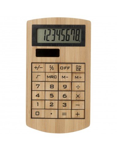 Eugene calculator made of bamboo