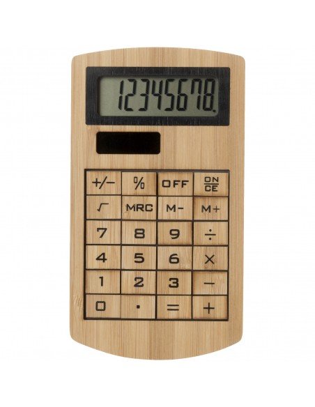 Eugene calculator made of bamboo