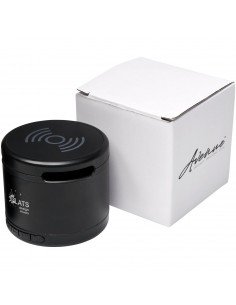 Jones metal Bluetooth® speaker with wireless charging pad 2