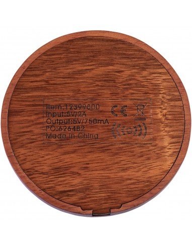 Bora wooden wireless charging pad