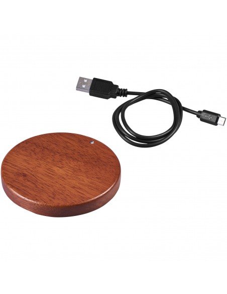 Bora wooden wireless charging pad