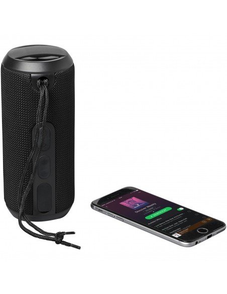 Rugged fabric waterproof Bluetooth® speaker