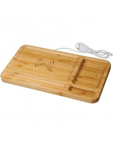 Frame wireless charging desk organizer