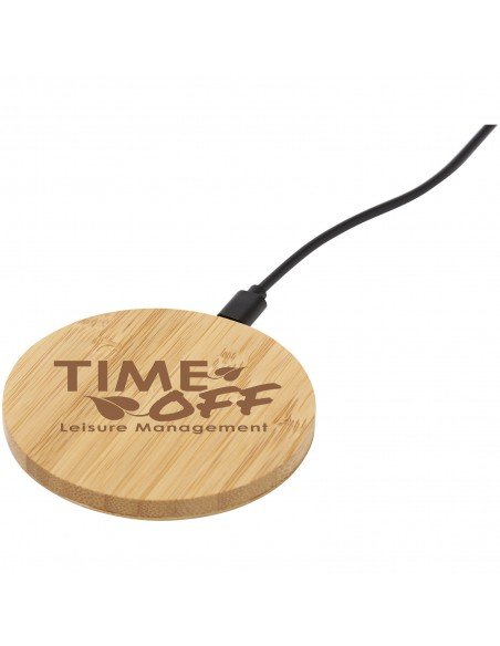 Essence bamboo wireless charging pad