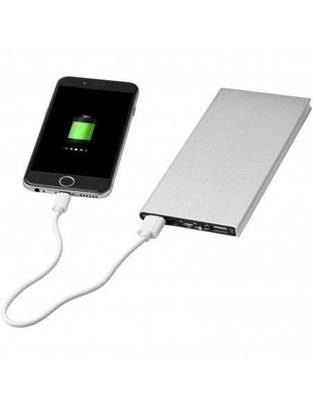 Plate 8000 mAh aluminium power bank