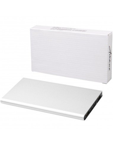 Plate 8000 mAh aluminium power bank