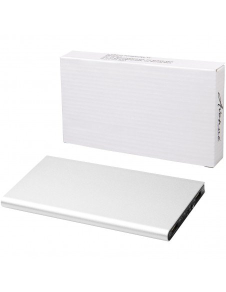 Plate 8000 mAh aluminium power bank