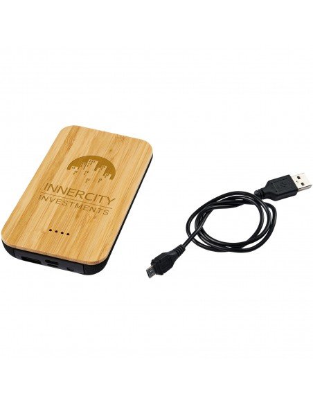 Future bamboo/fabric 6000 mAh wireless power bank Future bamboo/fabric 6000 mAh wireless power bank