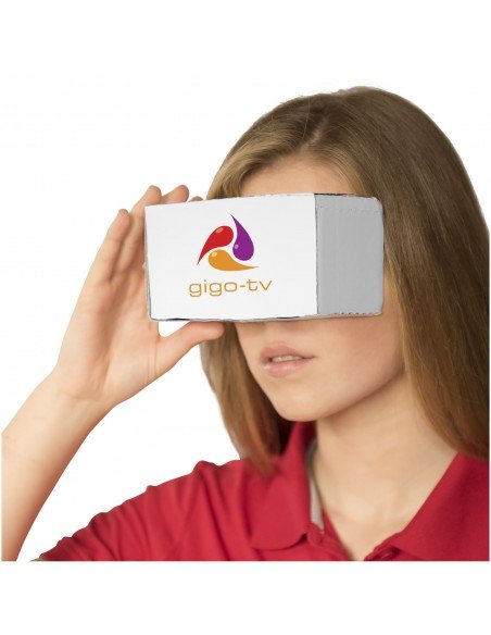 Veracity cardboard virtual reality glasses